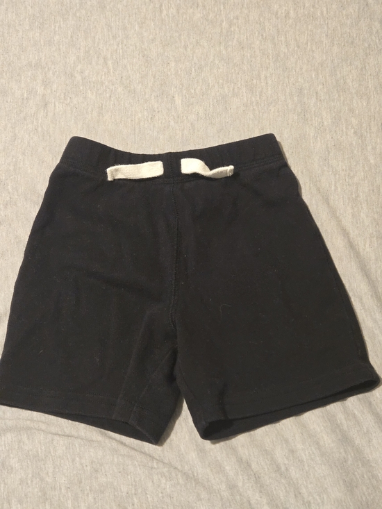 The Children's Place Other - The Children's Place 2T Boys Black Shorts with White Drawstring